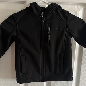 Snozu Black Hooded Jacket